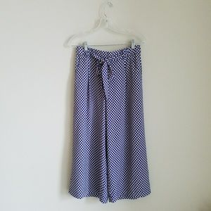 Zara wide leg crop pants